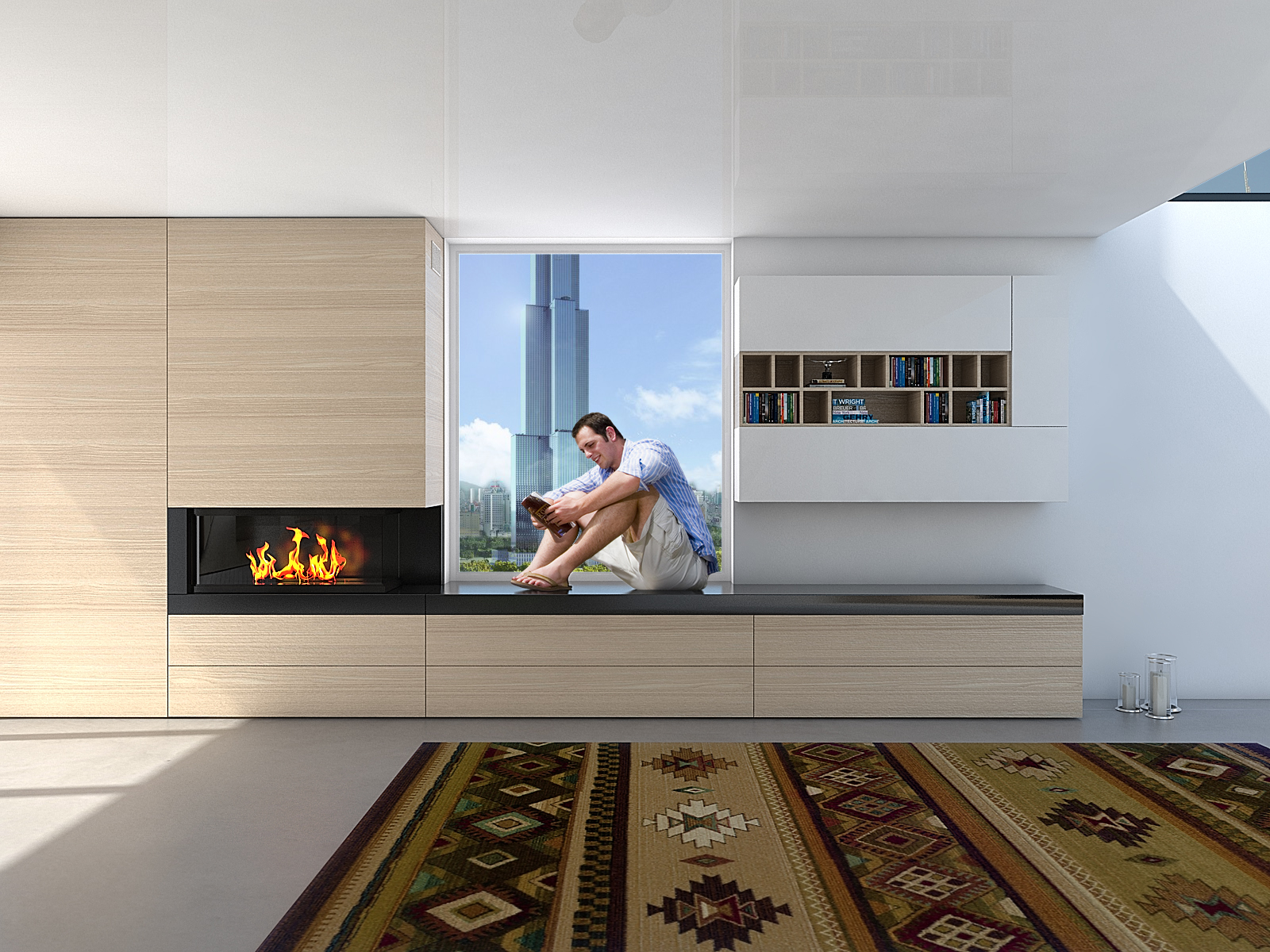 Interior Design - Vizualizare 3D produs de design industrial